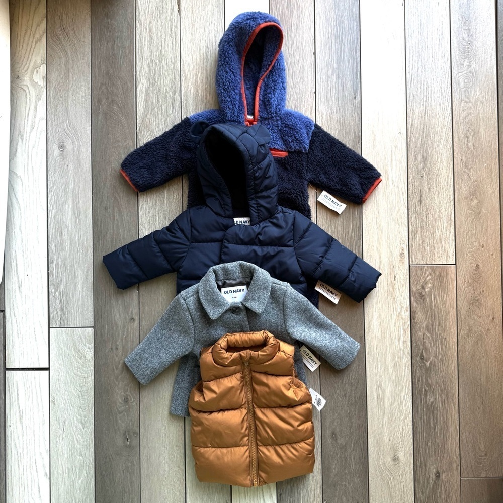Old Navy Baby Outerwear Bundle | 4 Pieces | All Pieces New With Tags